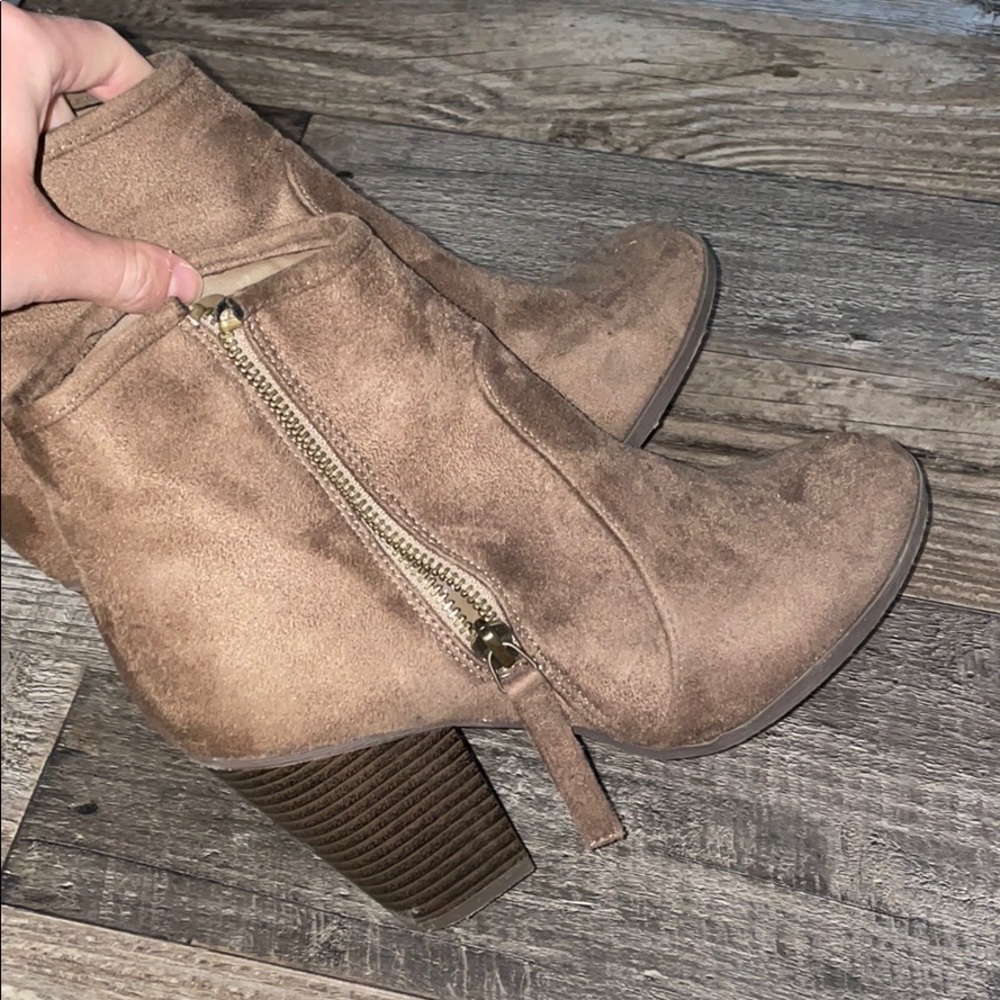 Brown booties from Nordstrom rack - size 7
